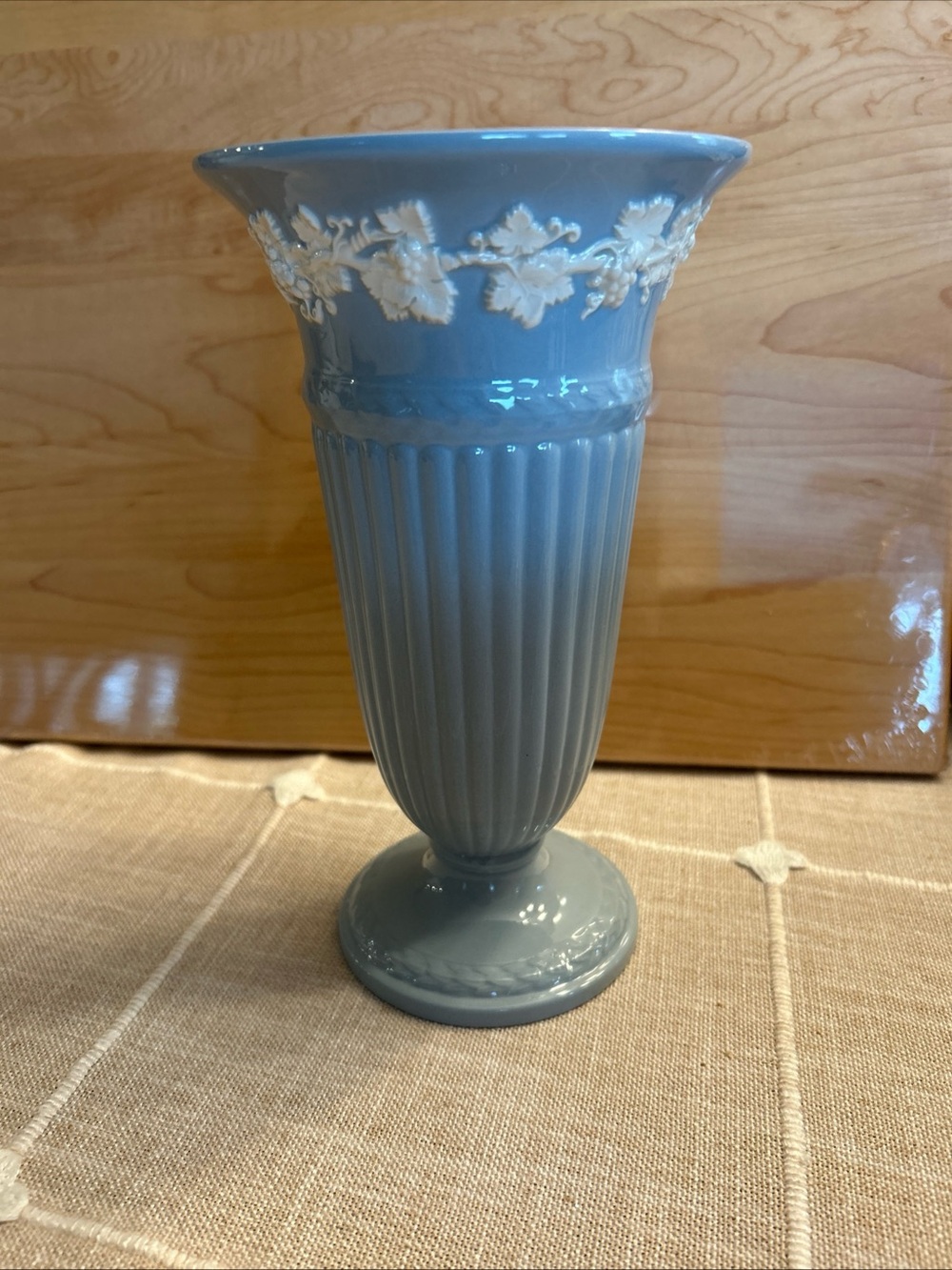 Wedgwood Trumpet Vase - Picture 5 of 6